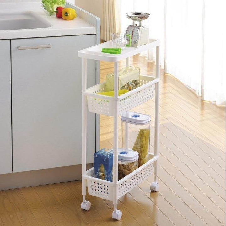 BowLift | Space-Saving Movable Slim Kitchen Storage Rack