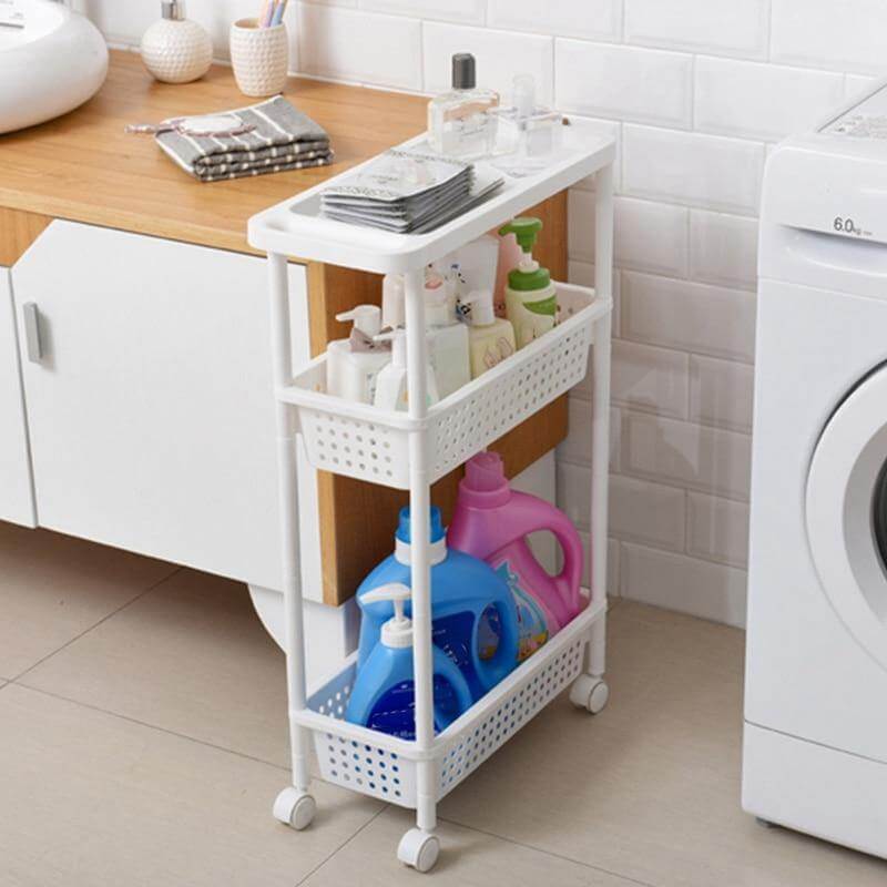 BowLift | Space-Saving Movable Slim Kitchen Storage Rack