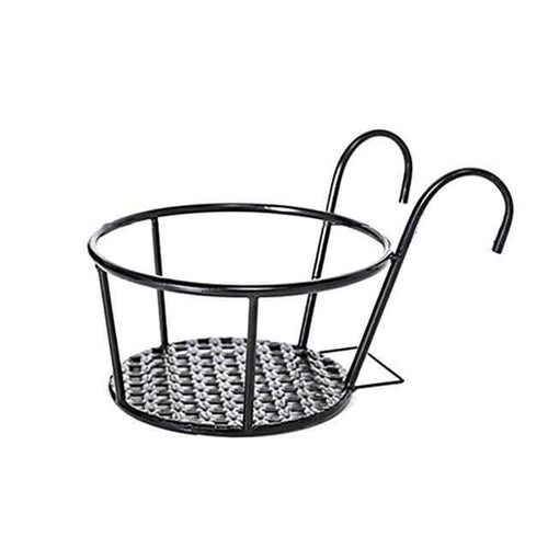 Iron Outdoor Hanging Baskets Flower Pot Holder | Bowlift