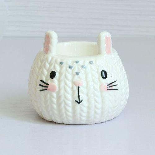 BowLift | 2Pcs Cute Animal Ceramic Breakfast Egg Holder