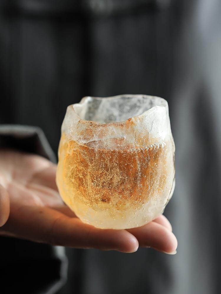 BowLift | Ice Glaze Handmade Japanese Tea Cup