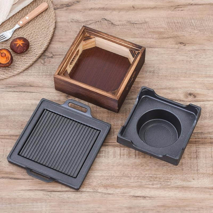 Smokeless Portable Japanese Non-Stick BBQ Grill | Bowlift