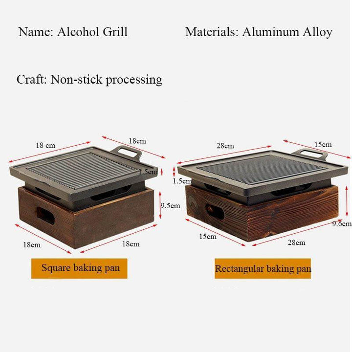 Smokeless Portable Japanese Non-Stick BBQ Grill | Bowlift