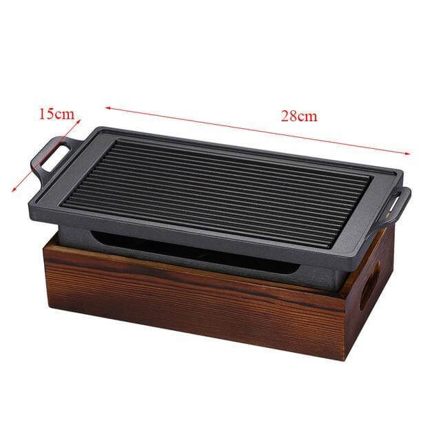 Smokeless Portable Japanese Non-Stick BBQ Grill | Bowlift
