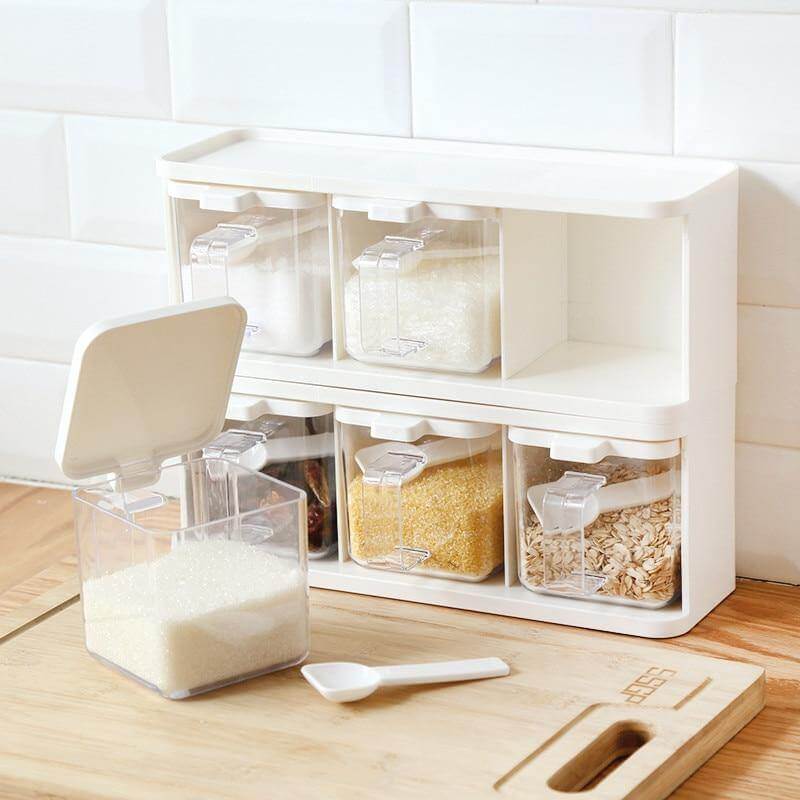 BowLift | Multiple Boxes Seasoning Herb Kitchen Organizer