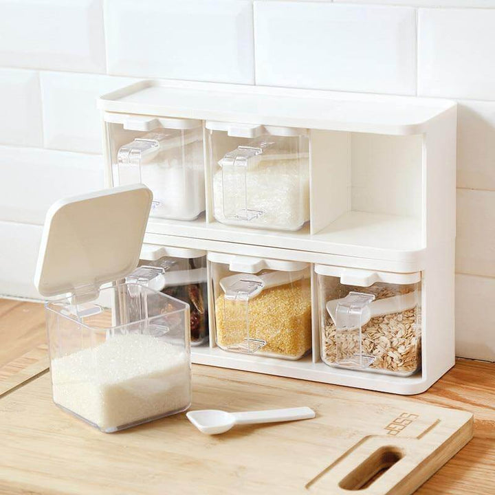 BowLift | Multiple Boxes Seasoning Herb Kitchen Organizer