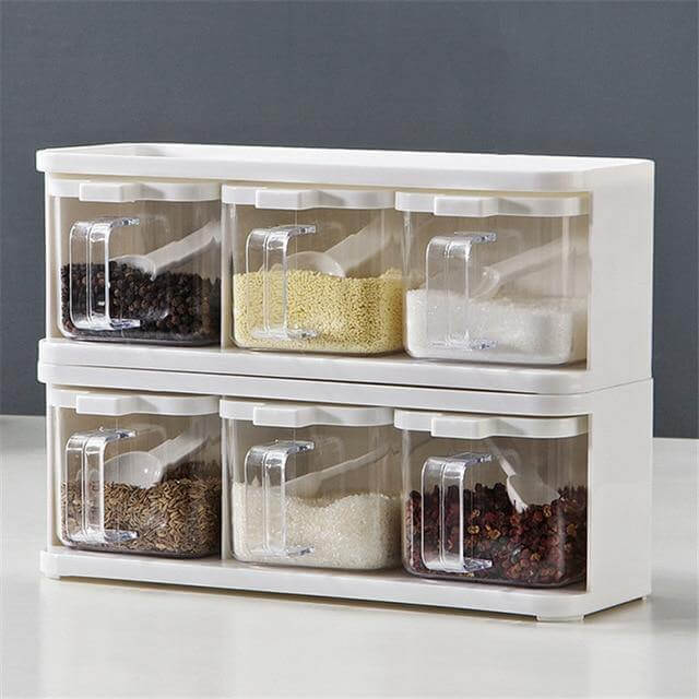 BowLift | Multiple Boxes Seasoning Herb Kitchen Organizer