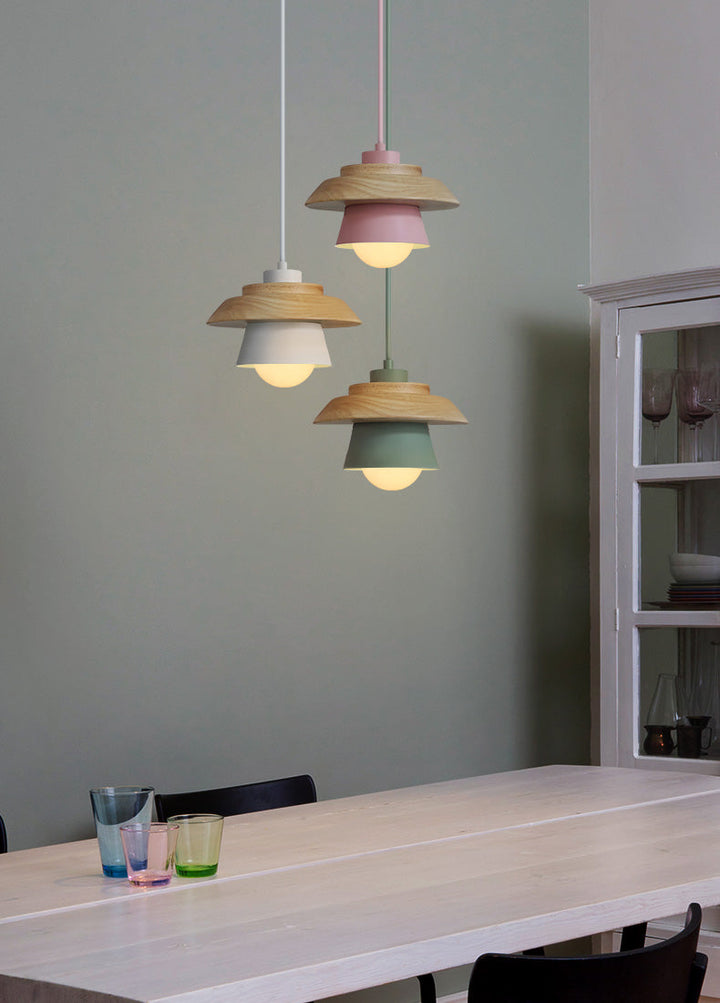 BowLift | Modern Nordic Wooden Pendant Light
