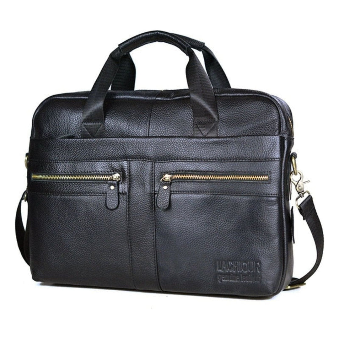 Karsten Bag - Genuine Leather Laptop Business Travel Bag | Bowlift