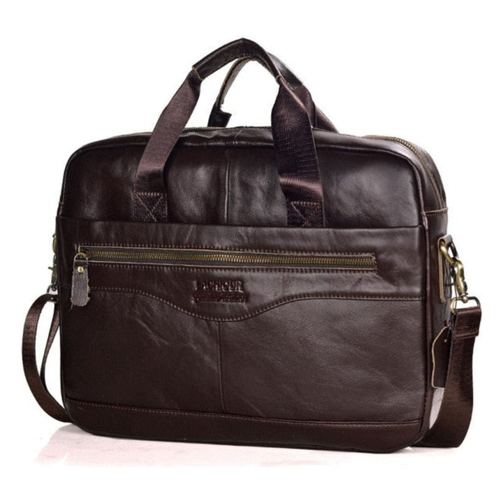Karsten Bag - Genuine Leather Laptop Business Travel Bag | Bowlift