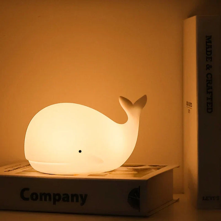 BowLift | GlowWhale Night Lamp - Magical Color Party for Children