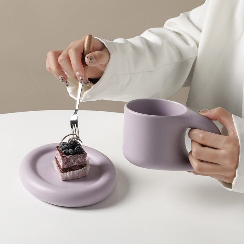 BowLift | Nordic Ceramic Handle Handmade Mug