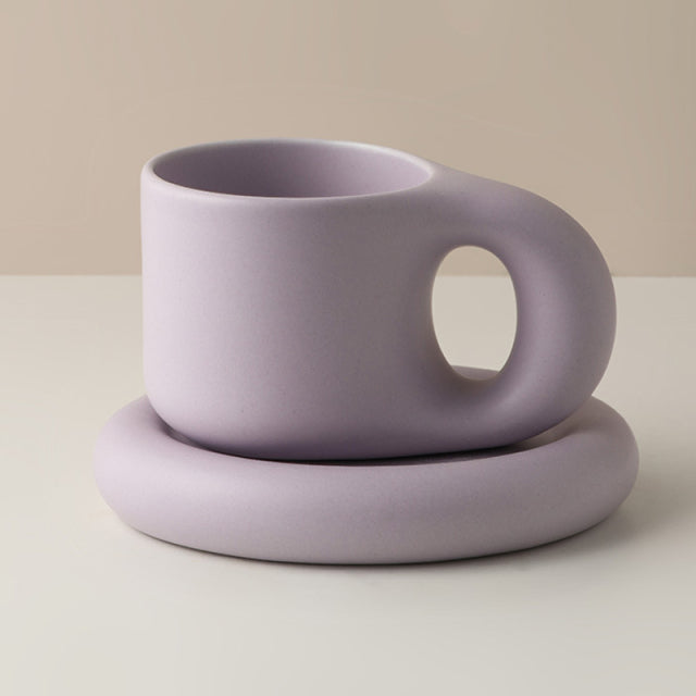 BowLift | Nordic Ceramic Handle Handmade Mug