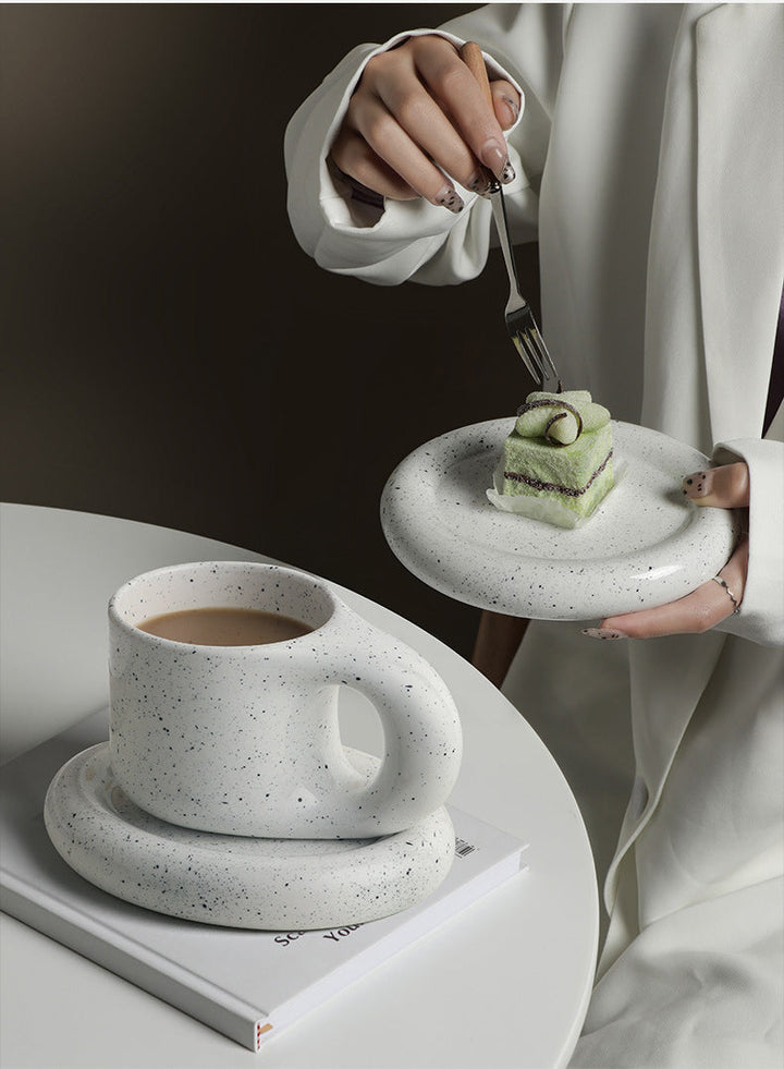 BowLift | Nordic Ceramic Handle Handmade Mug