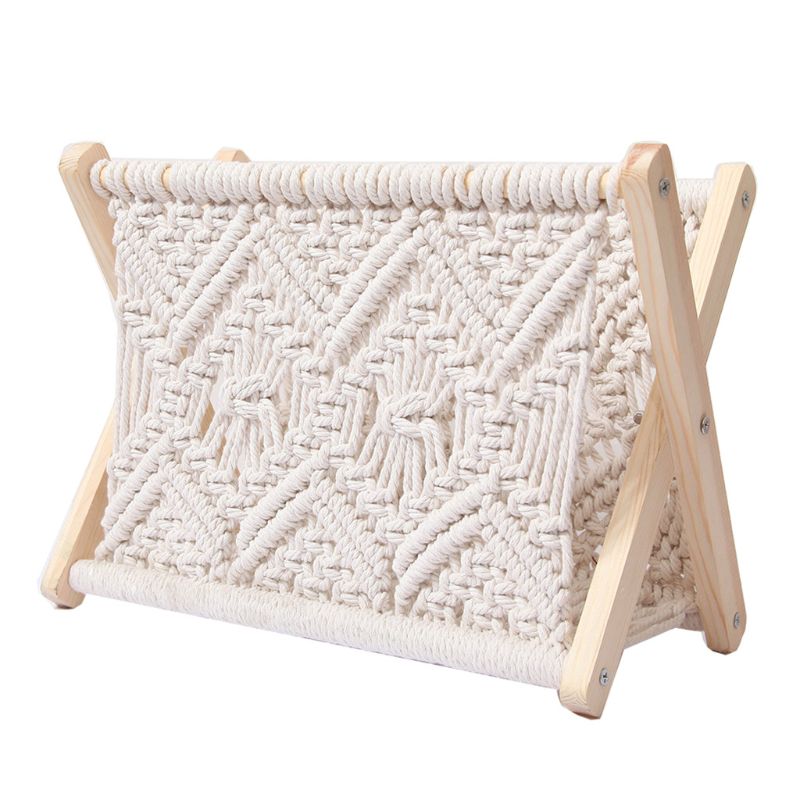BowLift | Nordic Cotton Foldable Magazine Holder