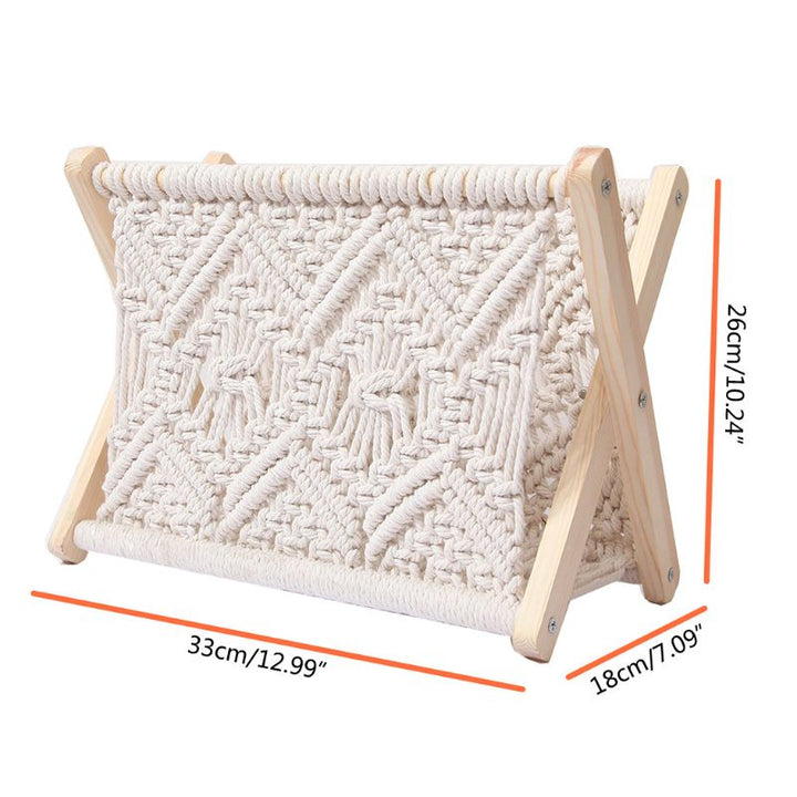 BowLift | Nordic Cotton Foldable Magazine Holder