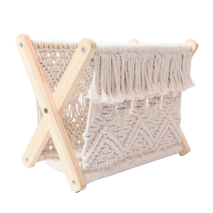 BowLift | Nordic Cotton Foldable Magazine Holder