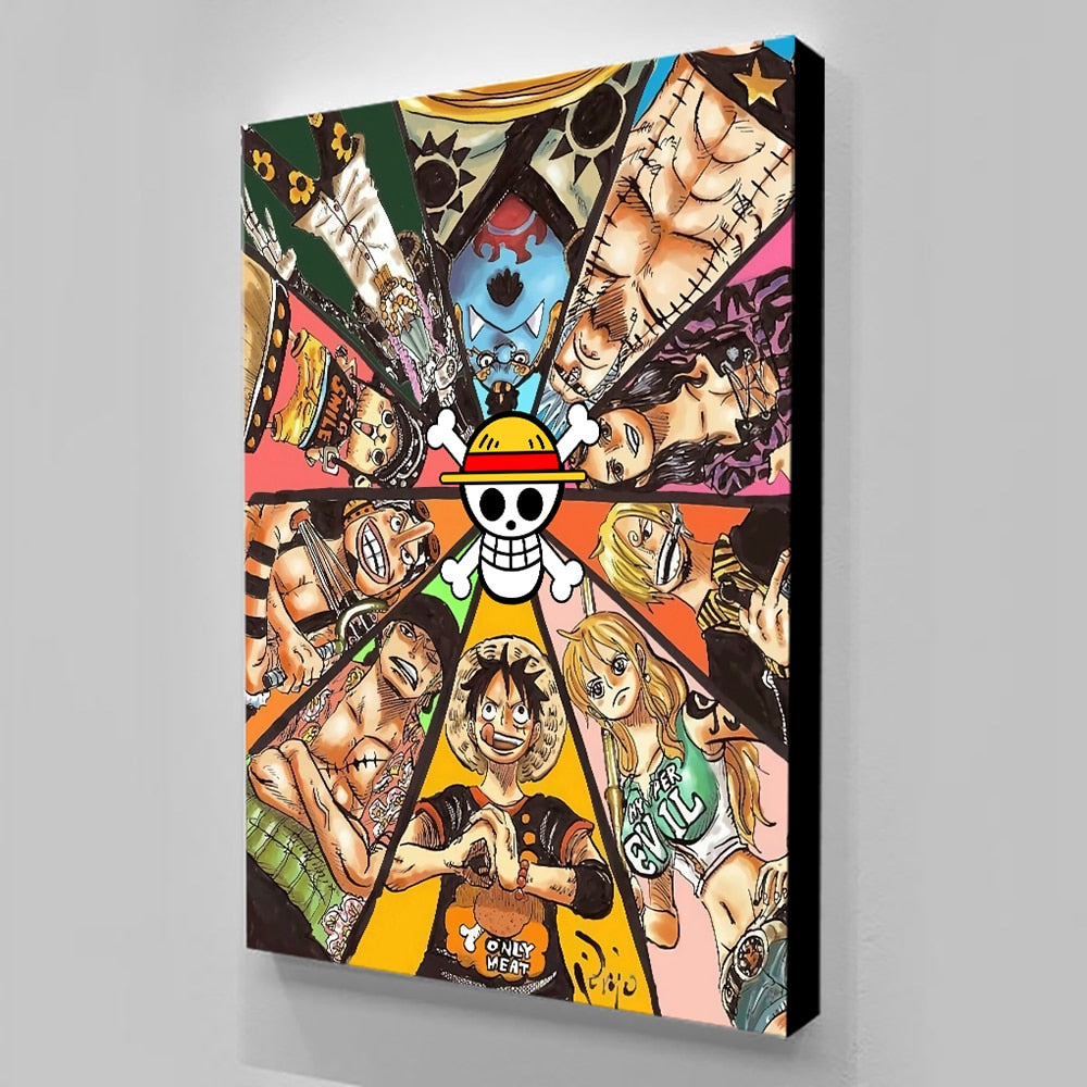 Japanese Anime - Canvas Wall Art Painting | Bowlift