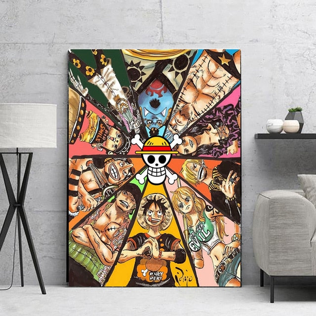 Japanese Anime - Canvas Wall Art Painting | Bowlift