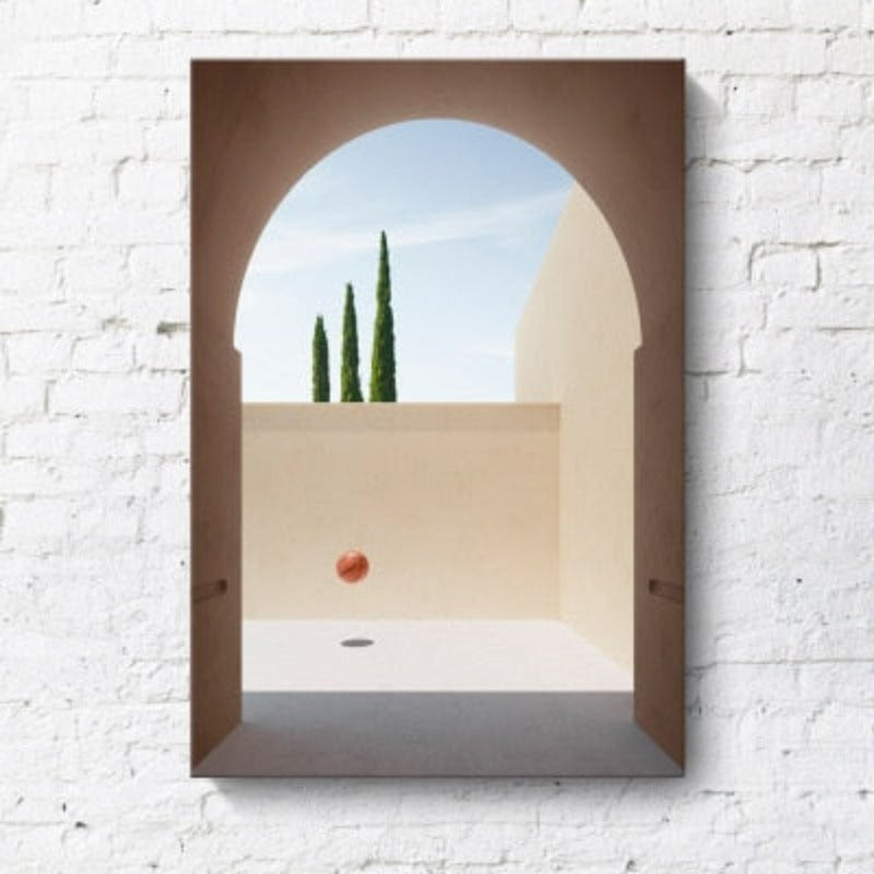 Nordic Architecture Art - Canvas Wall Art Painting | Bowlift