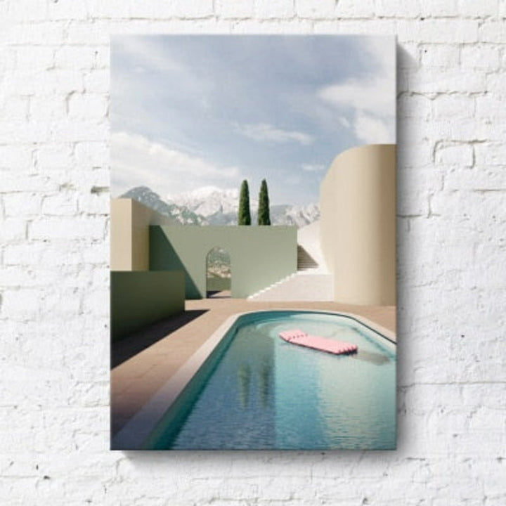 Nordic Architecture Art - Canvas Wall Art Painting | Bowlift