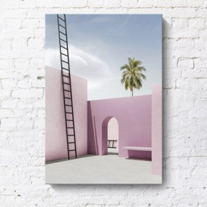 Nordic Architecture Art - Canvas Wall Art Painting | Bowlift