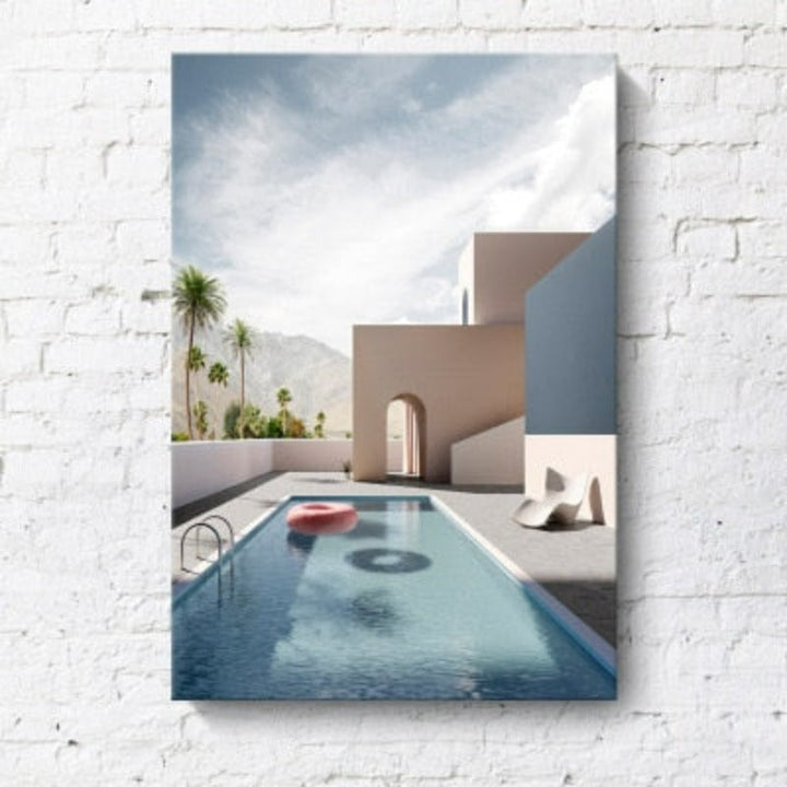 Nordic Architecture Art - Canvas Wall Art Painting | Bowlift