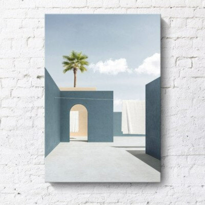 Nordic Architecture Art - Canvas Wall Art Painting | Bowlift
