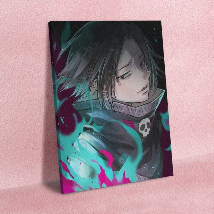 Anime Skull Character - Canvas Wall Art Painting | Bowlift