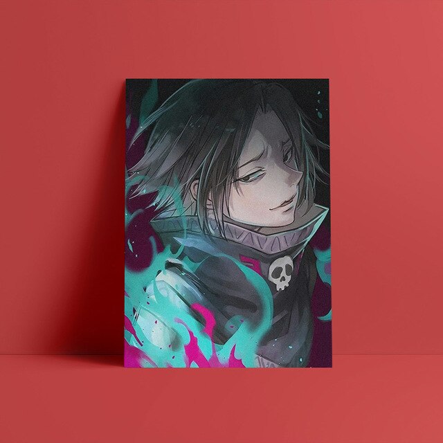 Anime Skull Character - Canvas Wall Art Painting | Bowlift