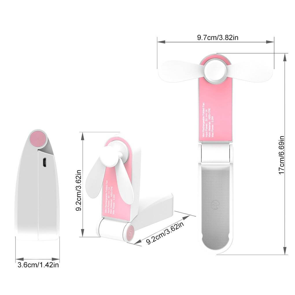 Rechargeable Portable Foldable Mini Fan | Bowlift