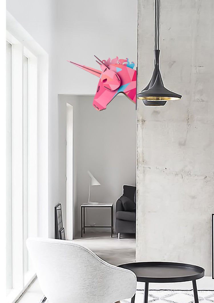 BowLift | 3D Wooden Craft Horse Hanging Wall Decor