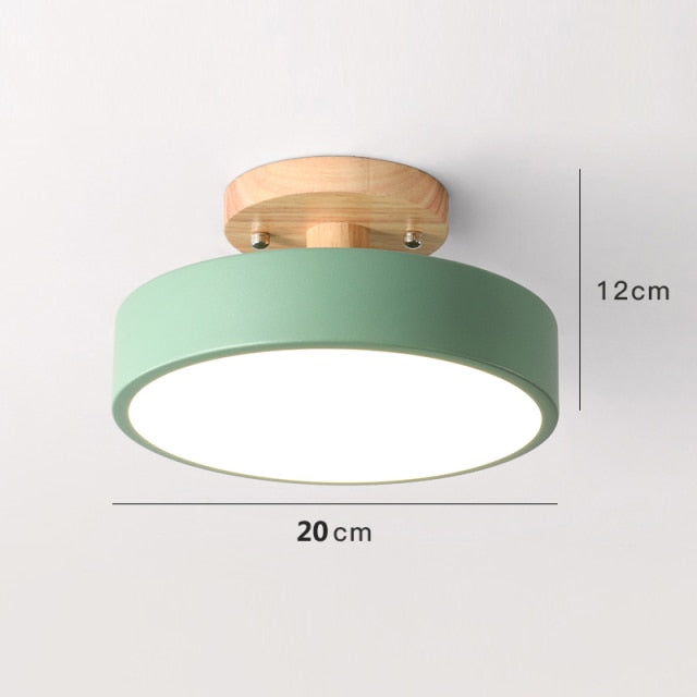 Colorful Nordic LED Ceiling Lamp | Bowlift