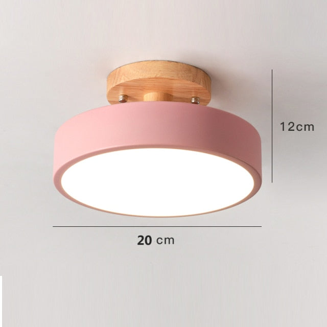 Colorful Nordic LED Ceiling Lamp | Bowlift
