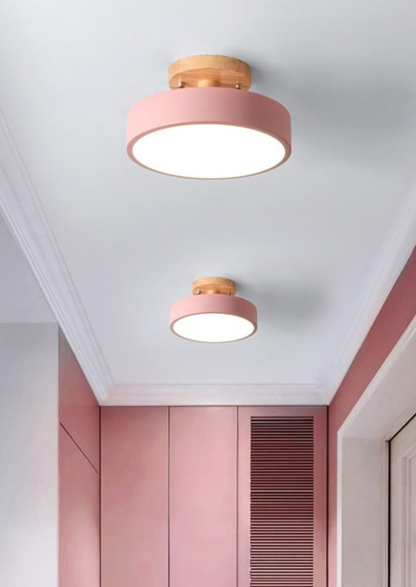 Colorful Nordic LED Ceiling Lamp | Bowlift