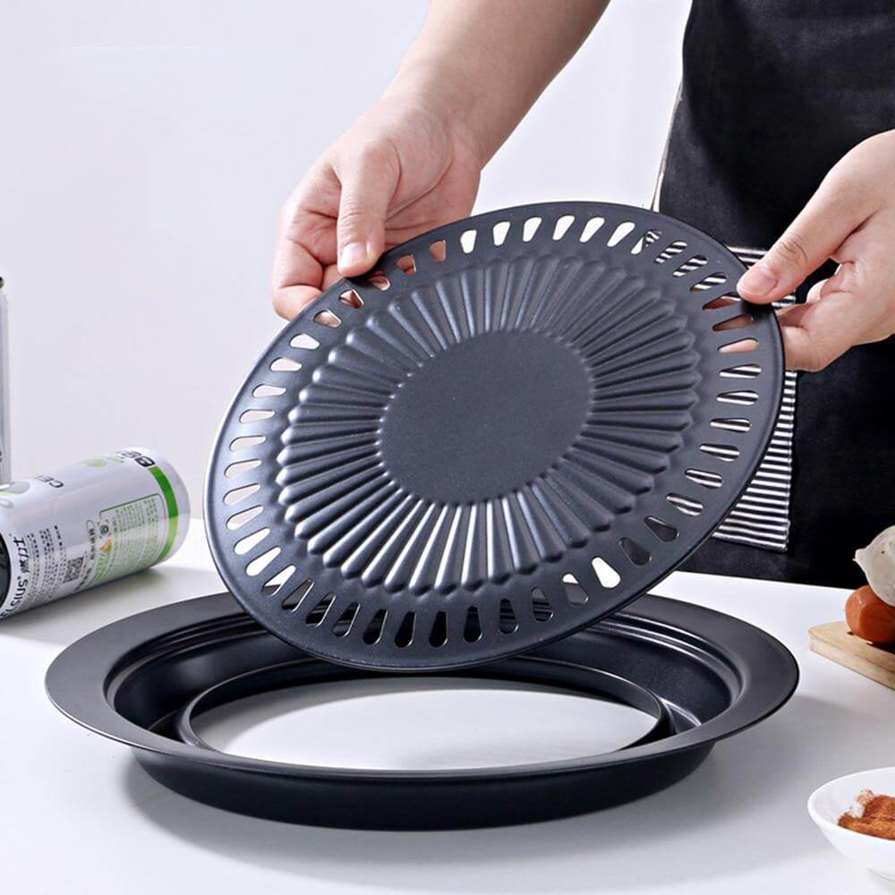 BowLift | Korean Portable Non-stick BBQ Grill Pan