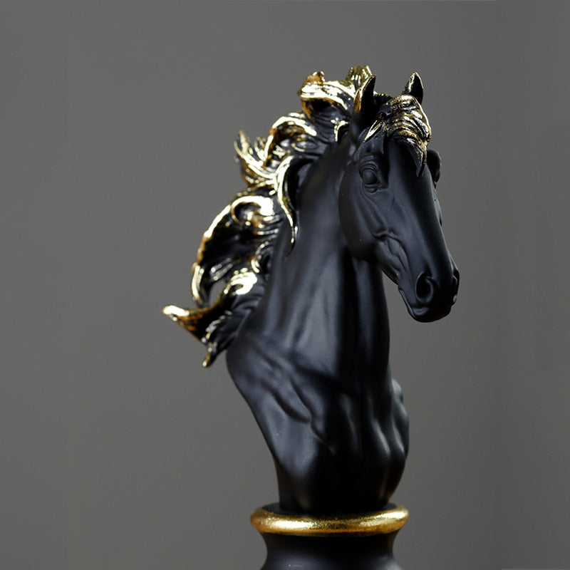 Luxury Chess Statue Home Decor | Bowlift