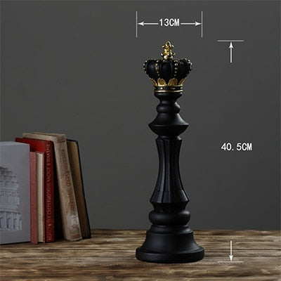 Luxury Chess Statue Home Decor | Bowlift
