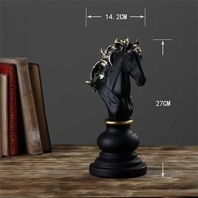 Luxury Chess Statue Home Decor | Bowlift