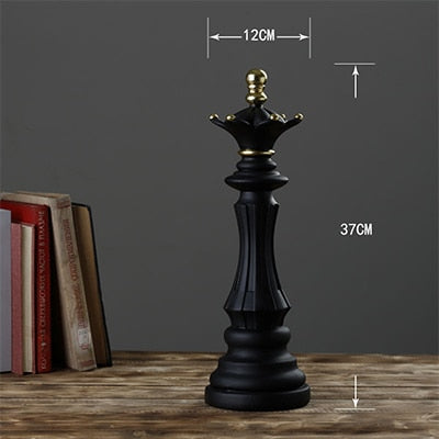 Luxury Chess Statue Home Decor | Bowlift