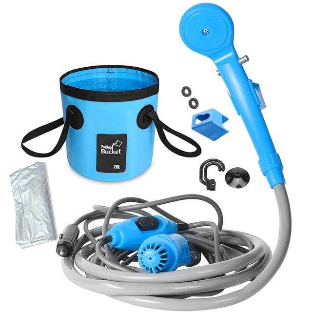 Portable Electric Pump Car Wash Set | Bowlift