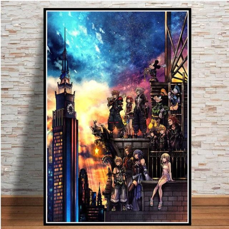 Mystical New Age Anime Video Game - Canvas Wall Art Painting | Bowlift