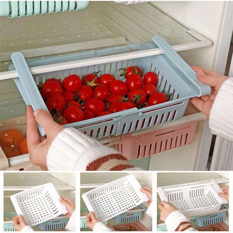 BowLift | Adjustable Fridge Storage Drawer
