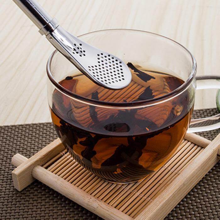 BowLift | Stainless Steel Tea Straw Spoons