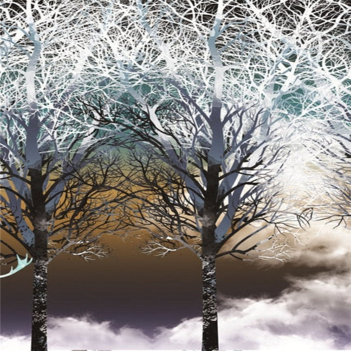 Atmospheric Trees - Canvas Wall Art Painting | Bowlift
