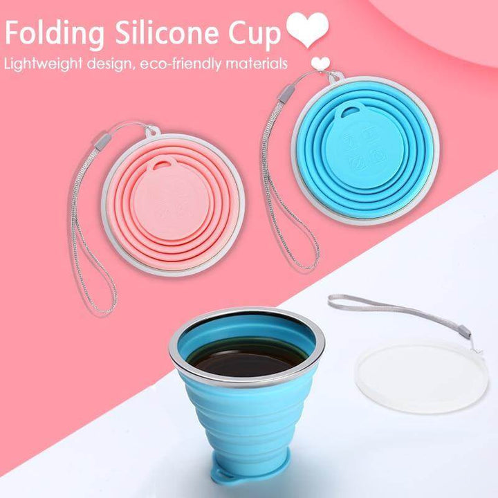 Foldable Easy Silicone Travel Mug | Bowlift