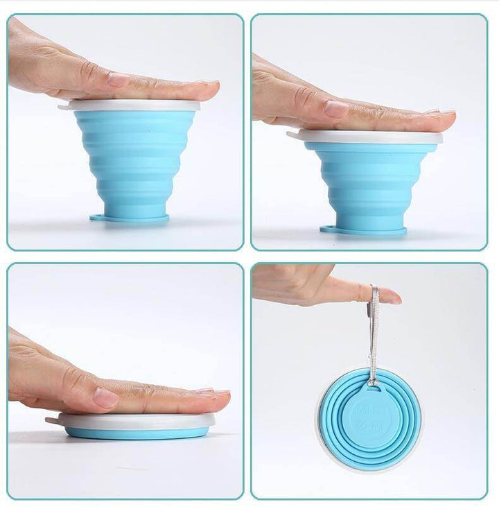 Foldable Easy Silicone Travel Mug | Bowlift