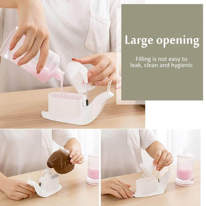 PortaBowlifte Snail Shaped Liquid Soap Dispenser | Bowlift