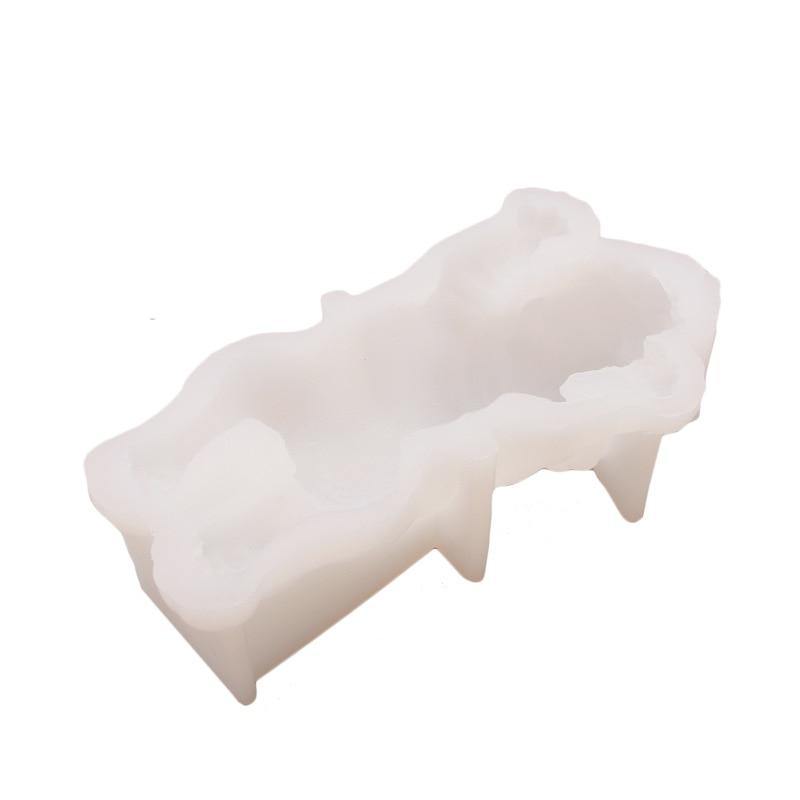 BowLift | 3D Cute Dog Shaped Ice Cream Chocolate Silicone Mold