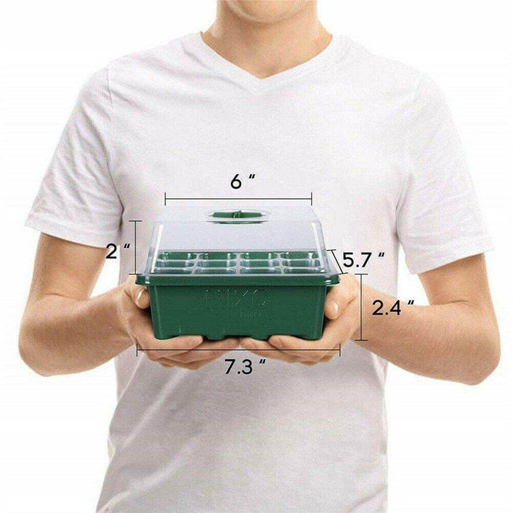 Adjustable 12 Seedling Planting Box | Bowlift